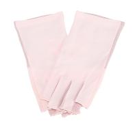 Generic Arte de Uñas Cuidado de la Piel de la Mitad de los Dedos, Anti UV Protección de Quemaduras Solares para Manicuras (PINK)