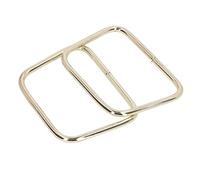 Generic Asas de Bolso Elegantes Accesorios de Bricolaje de Alta Dureza para Bolsas Artesanales Hierro 2 Piezas