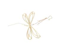 Generic Atrapasueños de Libélula de Cristal, Hermoso Prisma Colgante para Decoración de Bodas en el jardín; Material: metal. Tamaño: 15 X 15,5 cm.
