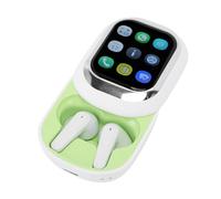 Generic Auriculares de Traducción, Auriculares de Traductor de Lenguaje Ergonómico en Tiempo Real con Estuche de Carga para Negocios (White)