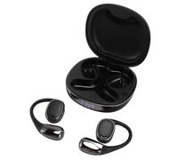 Generic Auriculares de Traducción de Idiomas Ultimate Bluetooth 5.49 Traductor de Voz en Tiempo Real para Viajes y Aprendizaje - Negro - 2 Unidades (Black)