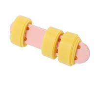 Generic Ayuda para Entrenamiento de Muñeca Recta para Violín para Principiantes, Herramienta de Práctica de Mano Izquierda de Plástico Pulido para Niños, Correa Ajustable, Resistente y Reutilizable,