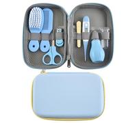 Generic Baby Healthcare Grooming Essentials Set de Salud Seguro para Recién Nacidos, Plástico/metal (BLUE)