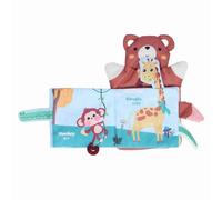 Generic Baby Soft Libro Lágrimas -Puppeta de Mano Resistente 2 en 1 Lindo Libro de Animales para el Entretenimiento
