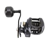 Generic Baitcast Reel, Gran Capacidad de 12 Velocidades Freno 35.3 LB 7.2: 1 Ratio de Engranaje Baitcasting Carretes de Pesca a Mano Derecha para Agua de Mar