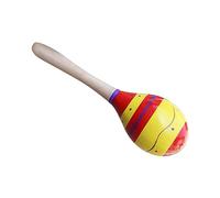 Generic Bajón de Percusión Manual, Educación Musical Segura Eco Amigable con la Maraca de Madera Mejorando la Sensación Musical para el Hogar (L)