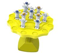 Generic Balance Tree Puzzle Game Toy para Niños, Desarrolla Habilidades de Equilibrio y Estimula el Desarrollo Intelectual para la Interacción Entre e Hijos, Material Plástico (Amarillo pequeño)