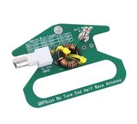 Generic Balun PCB Transformer 49:1 - Antena de Banda Ancha para 5-35MHz, Configuración sin Sintonizador, Instalación Portátil en V Invertida/Horizontal/Vertical, Radioaficionados y