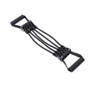Generic Banda de Resistencia para Fitness Negra Expansor de Pecho Elástico para Entrenamiento Muscular en Casa Tirador de Pecho Profesional para Ejercicios de Tonificación y Pérdida de