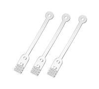 Generic Bandas de Goma para Varillas Permanentes 50 Piezas Bandas Elásticas de Repuesto para Varillas Permanentes Profesionales, Rizadores y Rodillos Accesorios de Peinado para el Cabello de
