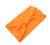 Generic Bandas Giratorias, Diademas Anchas Antideslizantes Elásticas para Correr, Yoga, desde Senderismo hasta Ciclismo (ORANGE)