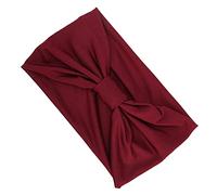 Generic Bandas Giratorias, Diademas Anchas Antideslizantes Elásticas para Correr, Yoga, desde Senderismo hasta Ciclismo (rojo oscuro)