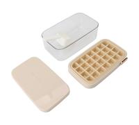 Generic Bandeja de Cubos de Hielo con Tapa y Plástico de Plástico 28 Molde de Fabricantes de Cubitos de Hielo para Cóctel Whisky Milk Tea Bebidas Relajadas, Segura Gran Capacidad de Gran Capacidad