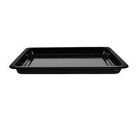 Generic Bandeja para Hornear Esmaltada Negra Rectangular Ligera para Snacks y Tostadas Resultados Profesionales Adecuado para Uso Diario y Eventos al Aire Libre