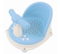 Generic BAÑO RESTENTE DE CUERO DEL BEBÉ, MANIJA DESPRENDIBLE PORTÁL (BLUE)
