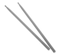 Generic Baquetas de Fibra de Carbono 7a para Batería, Antideslizantes, Color Gris, Juego de 2 Palillos Profesionales para Percusión, Aptas para Jazz y Práctica Musical Portátil