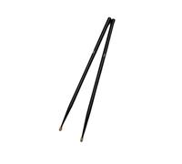 Generic Baquetas Profesionales para Niños Y Adultos, 2 Unidades, Ligeras Y de Madera con Acabado Liso, para Jazz, Instrumento Musical de Percusión, 5a Negro