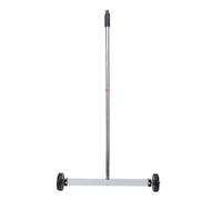 Generic Barredora Magnética de Mano de 17 Pulgadas con Ruedas Rodantes para Taller, Hogar, Garaje, Patio, Barredora de Césped con Recogida Magnética Grande Multifuncional, Recogida de Clavos de Metal