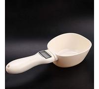 Generic Báscula de Cuchara Electrónica para Alimentos para Mascotas - Cuchara Medidora Digital Portátil con Orificio para Colgar - Herramienta de Pesaje de Cocina para Gatos Perros - Funciona con