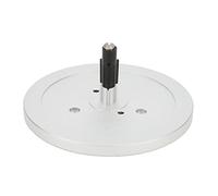 Generic Base de Bandeja de Grabadora de Cinta de Carrete a Carrete, Adaptador NAB de Aleación de Aluminio Duradero para Studer A77 B77 PR99 A700 C270 A810 (Funda de tornillo de plástico)