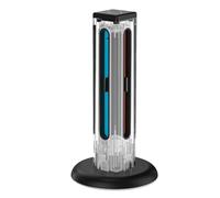 Generic Base de Carga con Controlador Magnético para 2 2025, Soporte de Cargador de 4 Ranuras con Función de Memoria de Luz RGB para Jugadores Serios