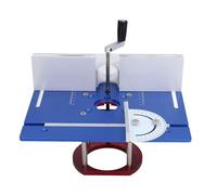 Generic Base de Mesa Elevadora, Base de Elevación de Enrutador Ajustable en Manual para Máquinas de Tallar Máquinas Ranuradoras (BLUE)