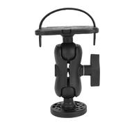 Generic Base de Montaje para Buscador de Peces, Construcción de ABS, Soporte Ajustable de 360 Grados para Kayak, Barco, Pontón