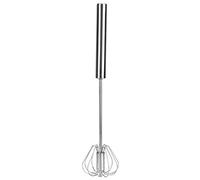 Generic Batidor de Huevos de Acero Inoxidable con Ergonómico para Espumar Huevos y Leche sin Esfuerzo, Utensilios de Cocina (k3328#B(tamaño mediano))