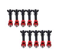 Generic Bebedero de Tetina para Conejos de Riego de Aves de Corral Duradero para Conejos Pollos Patos Gansos Visón 10 Piezas Alimentador de Agua Ratón 2.20x2.17x0.79in