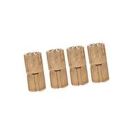 Generic Bisagra de Barril Oculta de Cobre con Gran Capacidad de Carga para Proyecto de Bricolaje 4 Unids/pack para Encimeras 10/12/14/16mm (12mm)