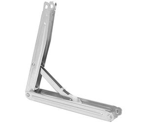 Generic Bisagra Elevadora Plegable Ajustable, Escritorio de Varios Niveles para Mesas de Pintura, Aleación de Zinc Fuerte, Plata, 1 Unidad