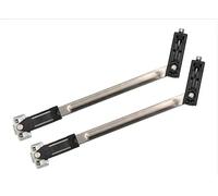 Generic Bisagra Ventana Abatible Limitador de arriostramiento viento deslizante ventana Controlador ángulo dos enlaces interior Soporte