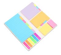 Generic Blocs de Notas Adhesivas, Juego Repasable de Textura Transparente para Regalos de Empresa, Papel Ligero, 20,6 X 10,4 Cm