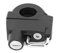 Generic Bloqueo de Casco de Motocicleta, Cerraduras de Motocicleta con Bloqueo de Casco de Robo Universal Llaves de del del Antitheft Piezas de Seguridad del Soporte para la Mayoría de los ATV para