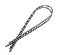 Generic Bobina de Elemento Calefactor 2 Piezas, Alta Resistencia, 1500 W para Hornos Eléctricos Pequeños, Hecha de Alambre FeCrAl, Longitud de 554 Mm