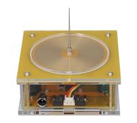 Generic Bobina de Música de de Altavoz de para Transmisión Inalámbrica - Longitud de Trueno Ajustable de 0-10 Cm - Pequeño Pero Poderoso Adecuado para Niños y Adultos de Oro (EU Enchufe AC100-240V)