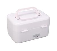Generic Bobinadora Eléctrica Portátil Blanca Industrial para Coser, Enrolladora de Cable Compacta para la Mayoría de Escenarios, Plástico/acero Inoxidable