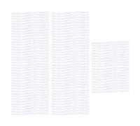Generic Bobinas de Encuadernación en Espiral de un Bucle Versátiles, Paso 4:1 para Presentaciones Escolares, 100 Piezas de 14,3 Mm (WHITE)