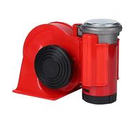 Generic Bocina de Aire de Trompeta de Caracol de 120 DB para Vehículos de 12 V Fácil Instalación Rendimiento Confiable Rojo y Negro