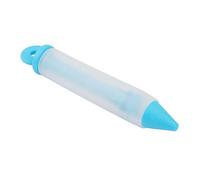 Generic Bolígrafo de Silicona para Escribir Pasteles, No Tóxico, con 4 Boquillas, Fácil Desmontaje y Limpieza, Principio de Jeringa para Decorar Pasteles y, Rojo, Azul, Rosa, Tamaño 14,7x2,3x1cm