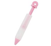 Generic Bolígrafo Decorador Herramienta de Horneado de Silicona para Creación de Pasteles y Pastelería en Rojo Azul Rosa 1 Unidad (PINK)