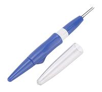 Generic Bolígrafo para Fieltro con Diseño de 3 Agujas para Proyectos de Bricolaje Sencillos, Adecuado para Todos los Entusiastas de las Manualidades (BLUE)