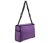 Generic Bolsa de Almacenamiento Colgante para Silla de Ruedas, Mochila Impermeable Duradera Acolchada para Accesorios de Scooter y Andador, 37x15x29cm (PURPLE)