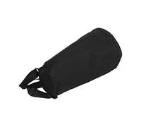 Generic Bolsa de Batería Africana de Negro, Resistente Al Desgaste e Impermeable, con Cremallera de Metal Dual, Accesorio para Tambores Africanos, Protege Tu Tambor Africano de 8 Pulgadas de la Luz