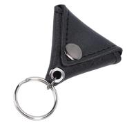 Generic Bolsa de Caja de Guitarra de Cuero Premium con Selecciones para Viajeros y Entusiastas del Gimnasio (BLACK)