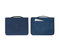 Generic Bolsa de Cosméticos Bolsa de Aseo Colgante Multifuncional con Bolsas de Malla Transpirable para Viajes, Azul Marino 9.45x7.28x3.74in