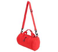 Generic Bolsa de Gimnasio Pequeña, Elegante Tela Oxford Resistente Al Agua para Viajes Nocturnos, Almacenamiento Multifuncional Portátil Ligero para Viajeros (Rojo)