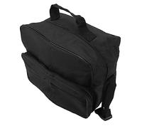 Generic Bolsa para Silla de Ruedas Impermeable de Gran Capacidad para Colgar en la Espalda Mensajero de Viaje Negro para Viajar, Ir de Compras, Tela Oxford 13,8 X 11,8 X 7,5 Pulgadas
