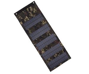 Generic Bolsa Portátil de Panel Solar de Silicio Monocristalino de 50 W para Emergencias Al Aire Libre, Camping, Senderismo, Pesca, Diseño Ligero y Plegable, 7,5 X 3,5 Pulgadas (Estampado de