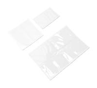 Generic Bolsillos Adhesivos para Planificador Juego de 10 Almacenamiento Autoadhesivo Transparente para Carpetas de Fichas Fácil de Organizar 15 X 10 Cm y 15,3 X,3 Cm